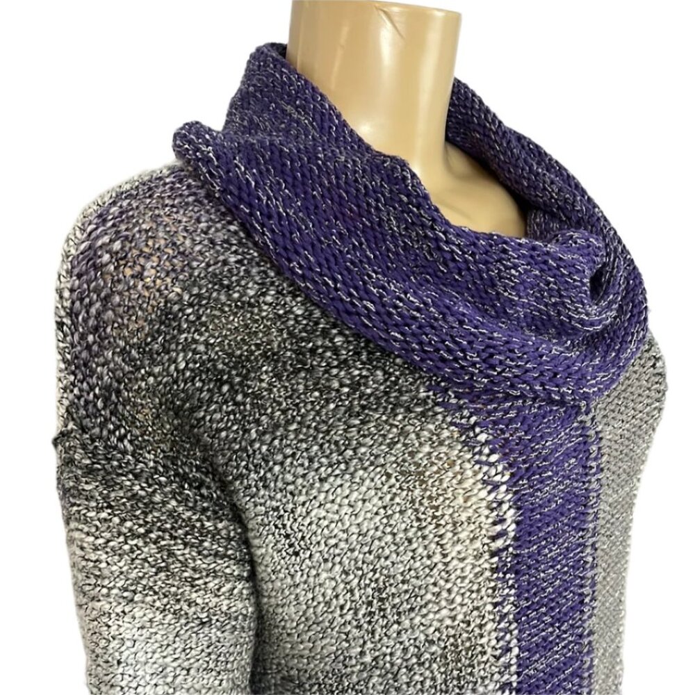 NWT Parkhurst Tunic Womens Cowl Neck Chunky Knit Long Sleeve